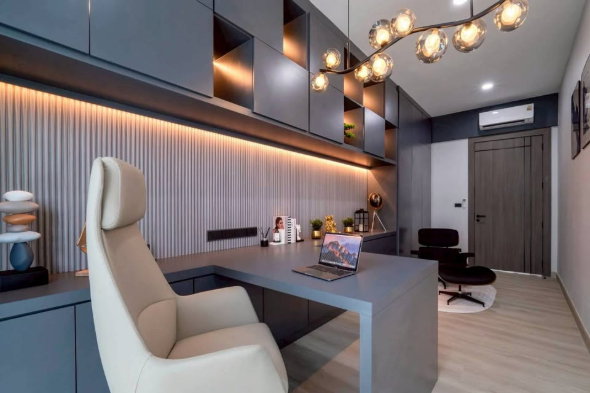 รูป 🔥ขายบ้านเดี่ยวหรู ดีไซน์โมเดิร์น✅ เรสต้า วิลล่า มาบประชัน RESTA VILLA MABPRACHAN ใกล้อ่างเก็บน้ำมาบประชัน - รูปที่ 12/18
