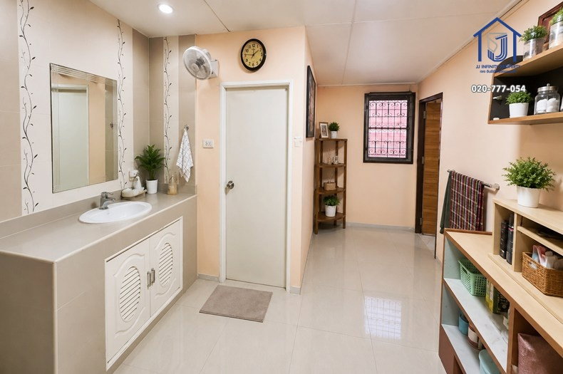 รูป ขายบ้านเดี่ยว 2 ชั้น หมู่บ้านบัวขาว 54 ตร.วา ซอยรามคำแหง 174 (ซอยบัวขาว 25 ) ใกล้รถไฟฟ้าสายสีส้ม - รูปที่ 12/23