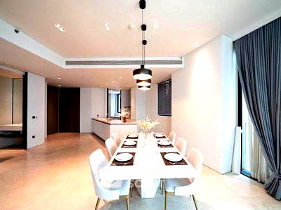 Condos for rent Klongsan Station : 2-BR Condo at Banyan Tree Residences Riverside Bangkok near MRT Hua Lamphong (ID 2888332)