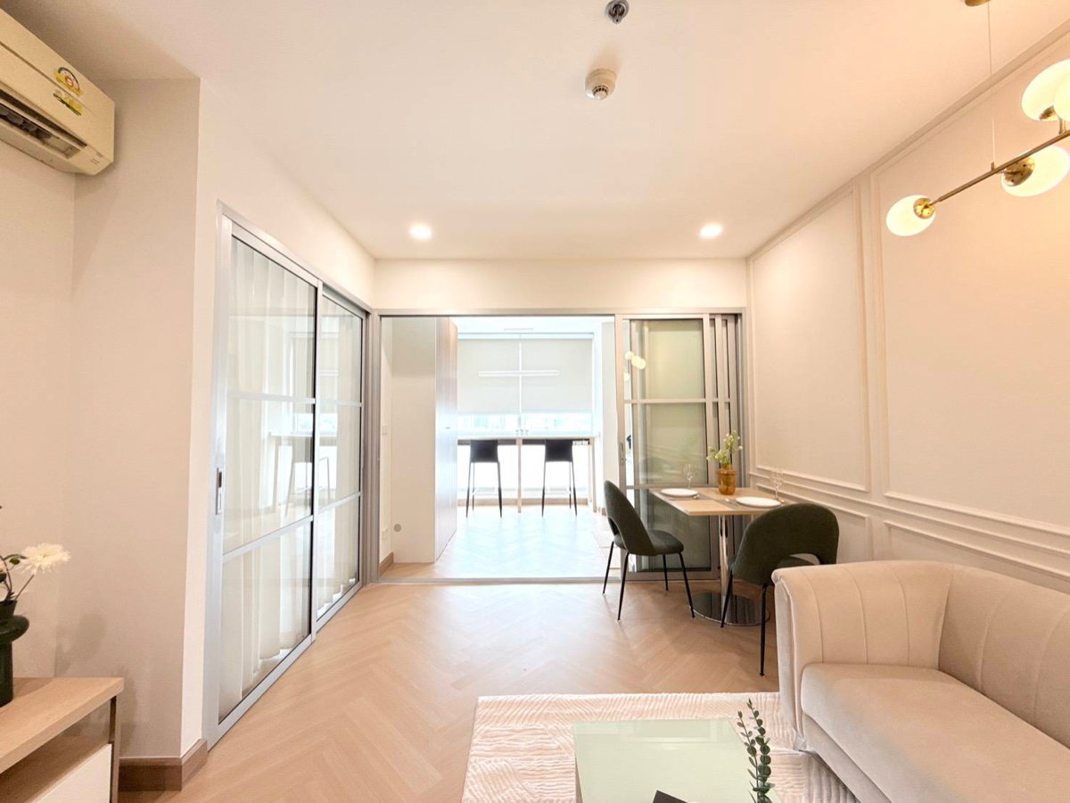 picture For Rent❗️"𝐑𝐇𝐘𝐓𝐇𝐌 𝐑𝐚𝐭𝐜𝐡𝐚𝐝𝐚"  1 Bed 1 Bath Size 46 Sq.m. Near MRT-Ratchadapisek  - 5/23