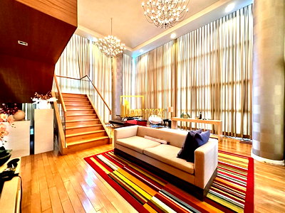 Apartment building for rent Australian Embassy in Bangkok : Gorgeous 4 Bed Penthouse Serviced Apartment For Rent in Prime Location - BR30265SA