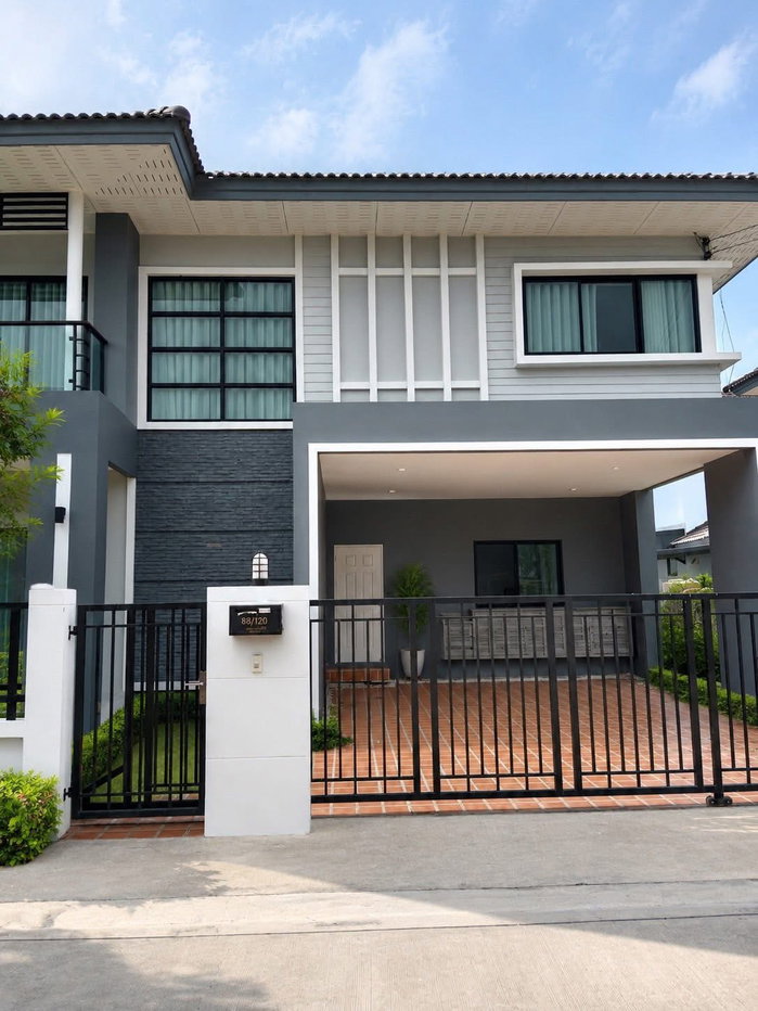 รูป 🏡✨ บ้านเดี่ยวให้เช่า “บุญยกร เลคพาร์ค รังสิต คลอง 6” 4 ห้องนอน 3 ห้องน้ำ บ้านพื้นที่ใหญ่ บรรยากาศร่มรื่น ใกล้ทะเลสาบภายในโครงการ - รูปที่ 5/7
