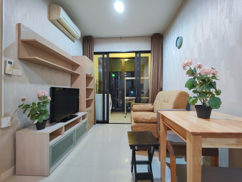 Condo for rent: Ideo Ratchada-Huai Khwang, Building 1, 32nd floor, 1 bedroom, 35 sq m. Near The Street Ratchada.