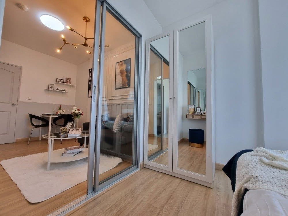 รูป ให้เช่า The Kith สุขุมวิท 113 🏡 เฟอร์ครบ พร้อมอยู่ ‼️ ใกล้ BTS สำโรง #ตอบแชทไว🔥🔥 รหัส M2144 - รูปที่ 2/8