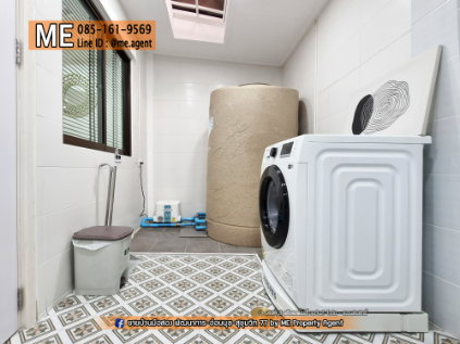 รูป ขาย📌 ทาวน์โฮม พฤกษาวิลล์ 57 พัฒนาการ 32 ตกแต่งหรู โรงจอดรถกว้าง เฟอร์นิเจอร์ครบ เดินทางสะดวก ใกล้ Airport Link หัวหมาก โทร 064-954-9619 (TB64-22) - รูปที่ 18/27