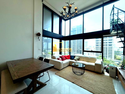 คอนโดให้เช่า : The Lofts Silom | Stylish 2 Bedroom Duplex Condo in CBD Area - BR61418CD