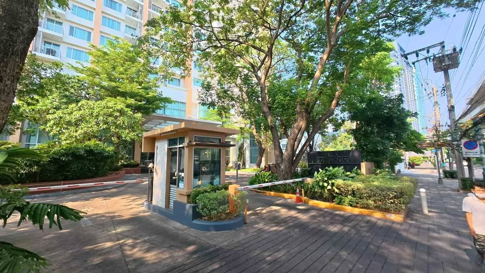 รูป R3013 ให้เช่าคอนโด Villa สาทร (ว่างค่ะ) ติด BTS กรุงธนบุรี - รูปที่ 14/15