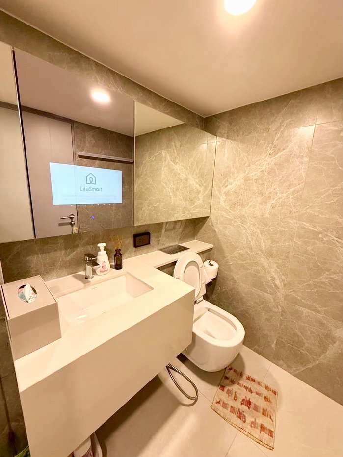รูป พร้อมให้เช่า❗️“𝐒𝐨𝐡𝐨 𝐁𝐚𝐧𝐠𝐤𝐨𝐤 𝐑𝐚𝐭𝐜𝐡𝐚𝐝𝐚” 1 ห้องนอน Duo Space 2 ชั้น ใกล้ MRT-ห้วยขวาง  [260348] - รูปที่ 8/11