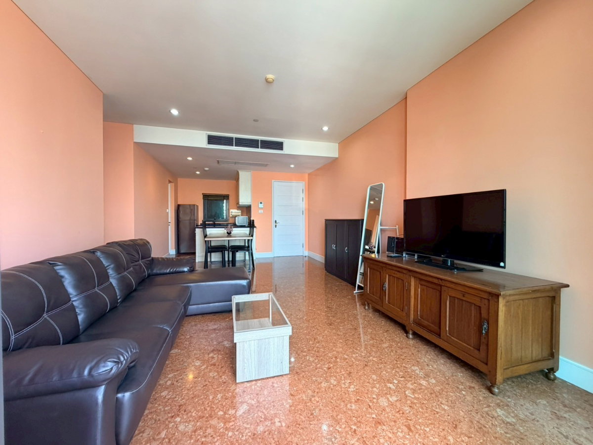 รูป 🐶 Aguston Sukhumvit 22 | 2BR 85ตร.ม. 🛁 Pet Friendly 🌃 วิวโล่งไม่บล็อค 🛋️ เฟอร์ครบ 🚆 ใกล้ BTS พร้อมพงษ์ | 45,000 บาท - รูปที่ 6/14