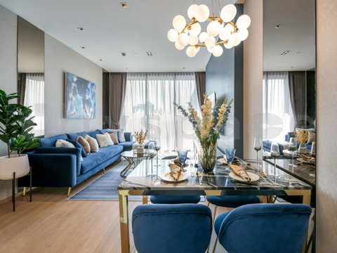 ▚ LJ109ツ ขาย: Beatniq Sukhumvit 32 ✨ 2 ห้องนอน 80.26 ตร.ม. แต่งหรูจัดเต็ม ทิศใต้ วิวสวย! 🏙️💎