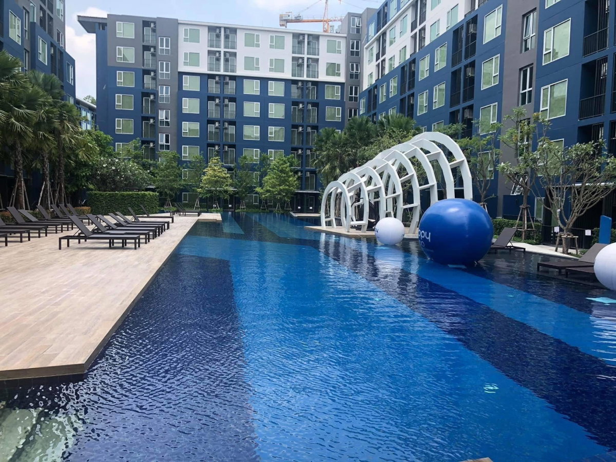 รูป ให้เช่าHappy Condo The terminal ดอนเมือง-สรงประภา ตึก D ชั้น 5 เฟอร์ครบ พร้อมอยู่ - รูปที่ 8/9