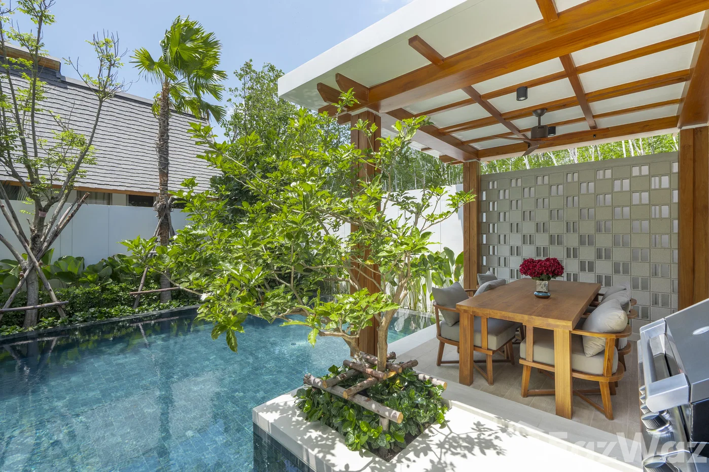 รูป วิลล่าให้เช่า 4 ห้องนอน ในโครงการ ปาวรา คีรี คอเลคชั่น 6255964 - รูปที่ 50/50