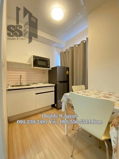 รูป SS 203 #ให้เช่าพลัมคอนโดบางใหญ่สเตชั่น #ให้เช่าคอนโดพลัมตรงคลองถนน ขนาด 23 ตร.ม  ตึก D ชั้น 4 #ให้เช่าคอนโดใกล้รถไฟฟ้าสายสีม่วง - รูปที่ 8/12