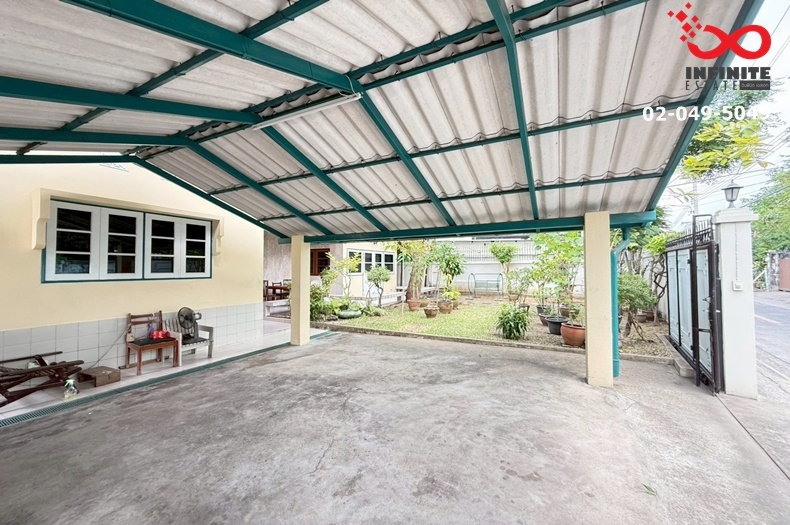 รูป ขายบ้านเดี่ยวชั้นเดียว สุขุมวิท 56 ใกล้ BTS ใกล้ทางด่วน บ้านน่าอยู่ พร้อมสวนหน้าบ้าน - รูปที่ 3/12