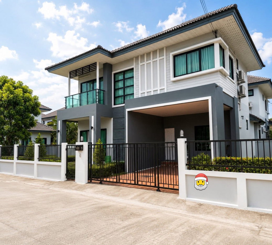 รูป 🏡✨ บ้านเดี่ยวให้เช่า “บุญยกร เลคพาร์ค รังสิต คลอง 6” 4 ห้องนอน 3 ห้องน้ำ บ้านพื้นที่ใหญ่ บรรยากาศร่มรื่น ใกล้ทะเลสาบภายในโครงการ - รูปที่ 1/7