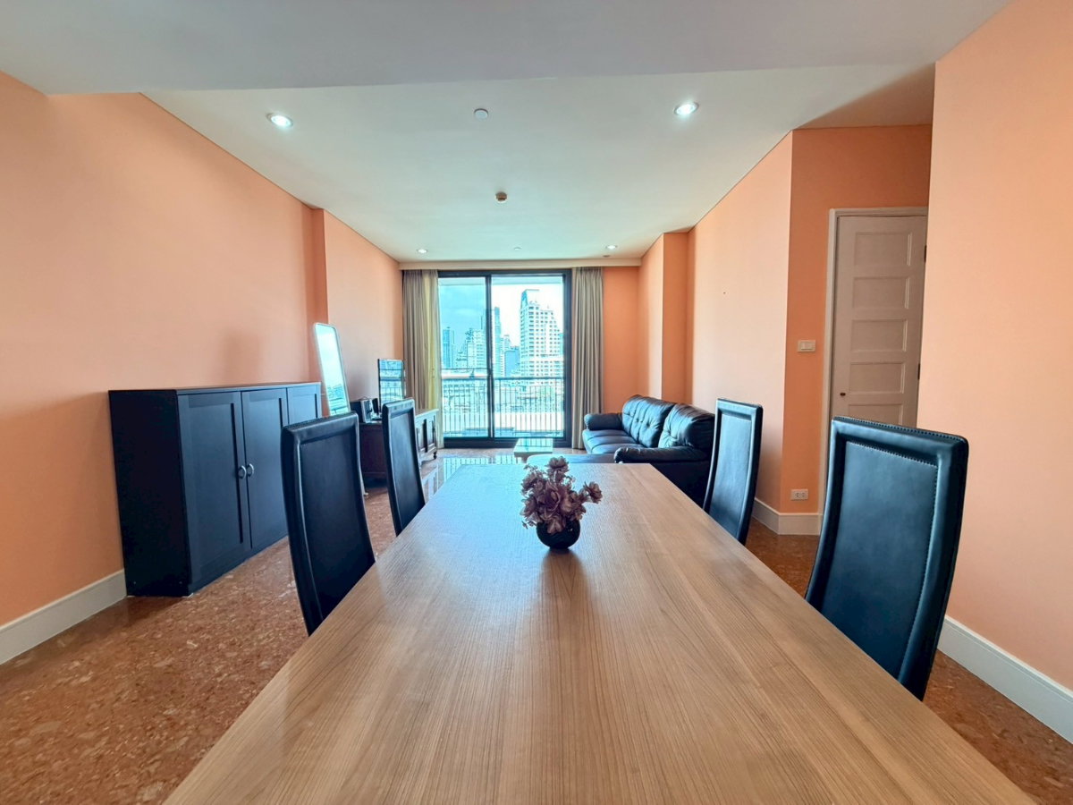 รูป 🐶 Aguston Sukhumvit 22 | 2BR 85ตร.ม. 🛁 Pet Friendly 🌃 วิวโล่งไม่บล็อค 🛋️ เฟอร์ครบ 🚆 ใกล้ BTS พร้อมพงษ์ | 45,000 บาท - รูปที่ 10/14