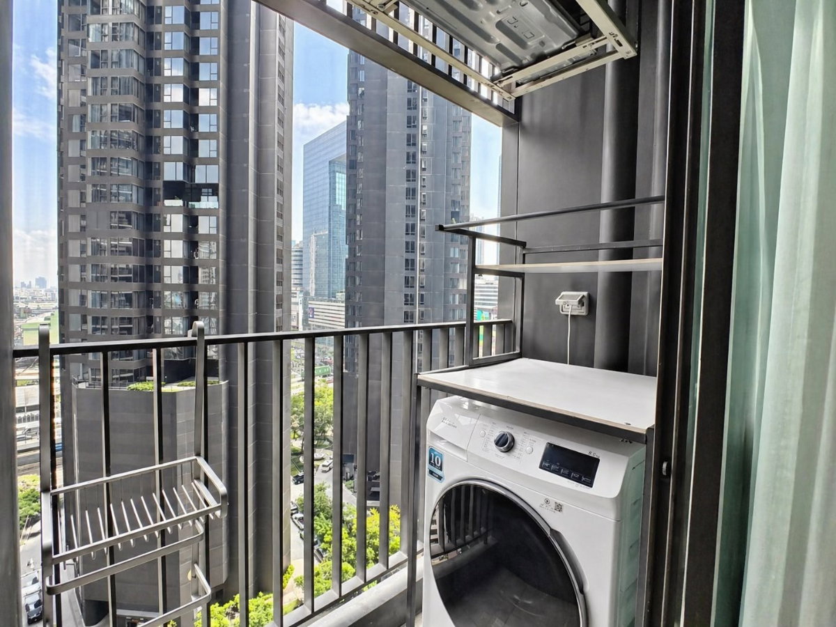 รูป ให้เช่า 🔥 Life Asoke - Rama 9 🔥  เฟอร์นิเจอร์ และ เครื่องใช้ไฟฟ้าครบ ใกล้ Central พระราม 9 - รูปที่ 10/10