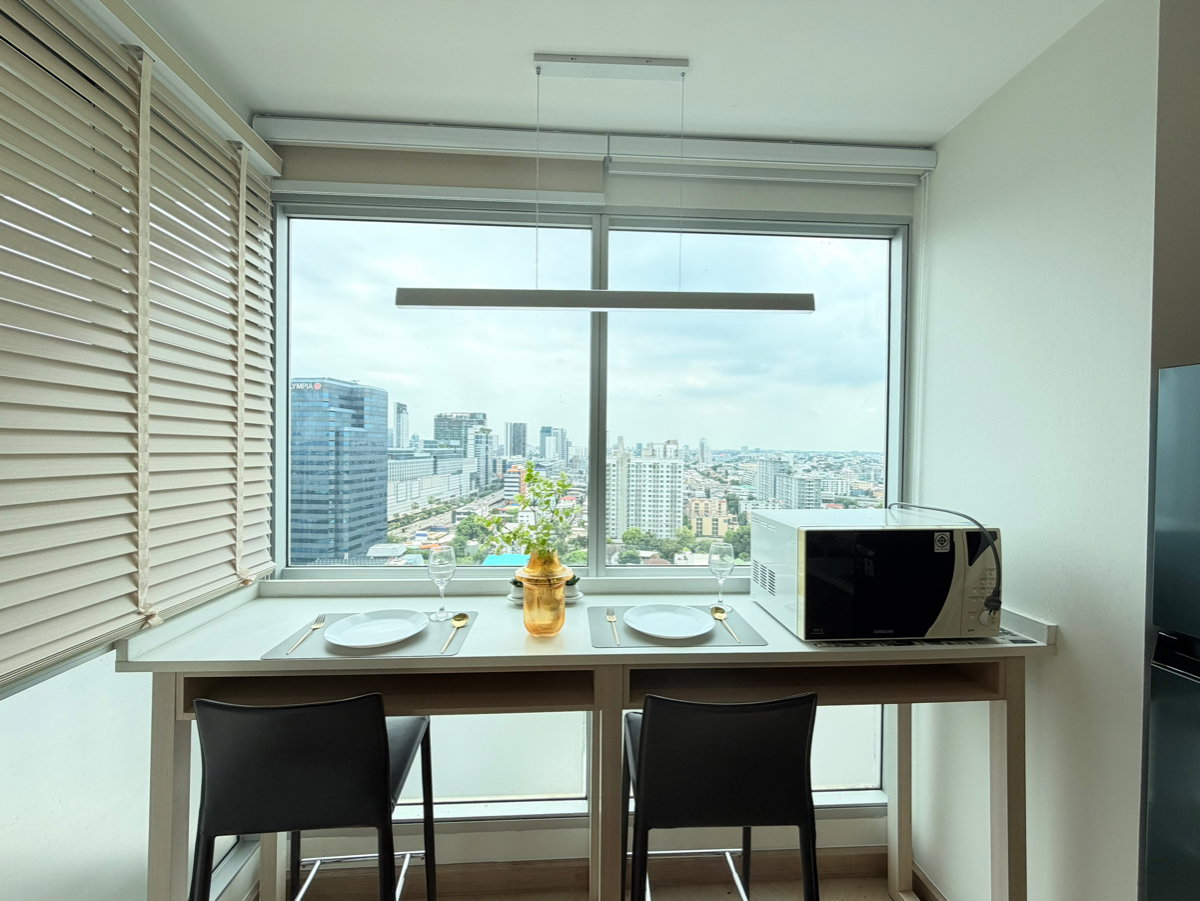 picture For Rent❗️"𝐑𝐇𝐘𝐓𝐇𝐌 𝐑𝐚𝐭𝐜𝐡𝐚𝐝𝐚"  1 Bed 1 Bath Size 46 Sq.m. Near MRT-Ratchadapisek  - 20/23
