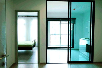Condos for rent : For Rent Condo ASPIRE ASOKE - RATCHADA Building G, Floor 5,1 bed room, Room size 35.00 sqm