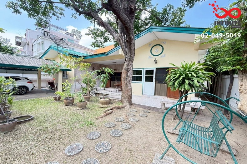 รูป ขายบ้านเดี่ยวชั้นเดียว สุขุมวิท 56 ใกล้ BTS ใกล้ทางด่วน บ้านน่าอยู่ พร้อมสวนหน้าบ้าน - รูปที่ 5/12