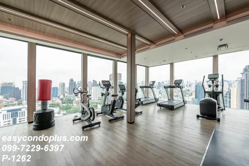 รูป P-1262 วิวเมืองสวย! The FINE Bangkok Thonglor - Ekamai 1 นอน 33,000 บาท ใกล้ BTS ทองหล่อ l Line Id: @easycondoplus l 099-229-6397 - รูปที่ 12/12