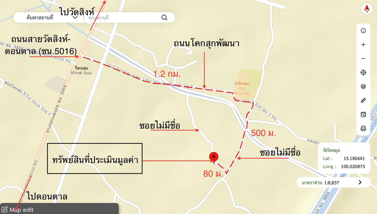 รูป บ้านเดี่ยว 336 ตร.วา วัดสิงห์ ชัยนาท 1.3M - รูปที่ 44/44