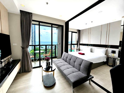 คอนโดให้เช่า : ⛵ Panora ⛵ Sea view / 10F / 1bedroom >> THB25,000/month彡