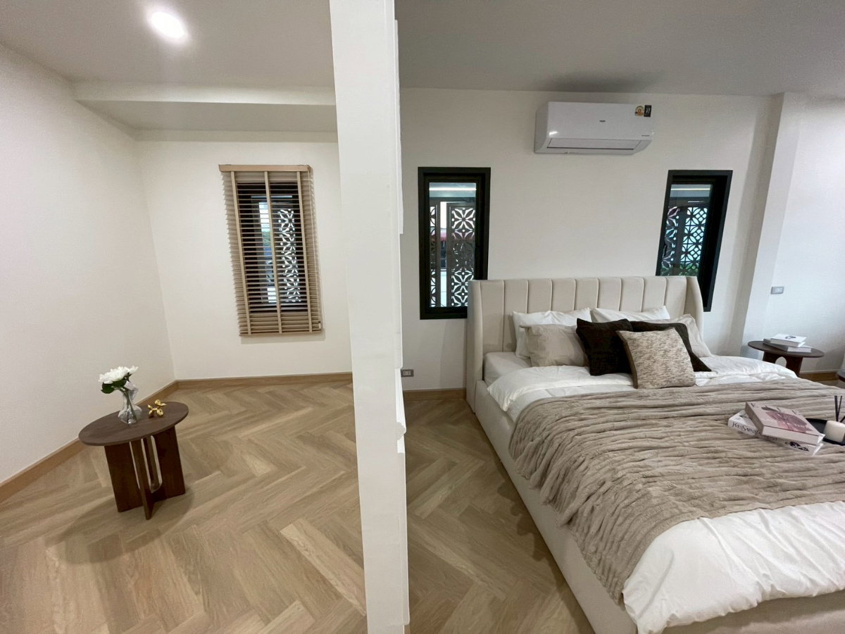 รูป R156 🏡✨ขายด่วน บ้านเดี่ยวหลังมุม สไตล์ Modern Craftsmanship นวมินทร์ 127 เดินทางง่ายทำเลดี ราคาเพียง 10.50 MB เท่านั้น - รูปที่ 21/25