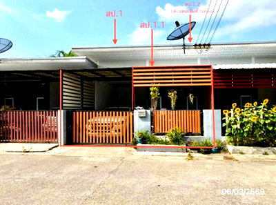 Townhouses for sale อมตะซิตี้ : TOWN HOUSE 22.1 Sq.w. Pluak Daeng Rayong for 1.3M