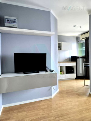 Condos for rent Assumption University Huamark Campus (Abac Huamark) : For Rent Condo LUMPINI PLACE SRINAKARIN - HUAMAK STATION Building A, Floor 19,1 bed room, Room size 27 sqm