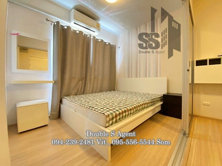 รูป SS 203 #ให้เช่าพลัมคอนโดบางใหญ่สเตชั่น #ให้เช่าคอนโดพลัมตรงคลองถนน ขนาด 23 ตร.ม  ตึก D ชั้น 4 #ให้เช่าคอนโดใกล้รถไฟฟ้าสายสีม่วง - รูปที่ 6/12