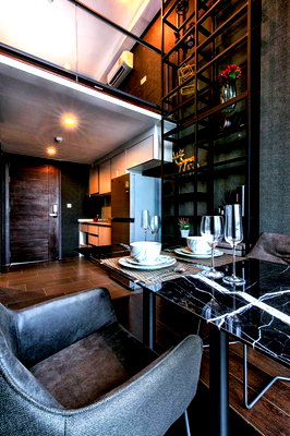 Condos for rent : 🎊 For rent condo C EKKAMAI Building 1, Floor 40,Duplex, Room size 34.00 sqm