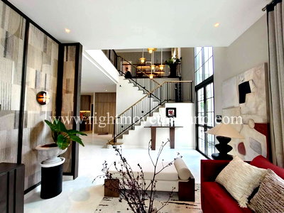 Houses for rent เทสโก้โลตัส บางพลี : HR3201 Luxury House for Rent at Setthasiri Bangna KM1