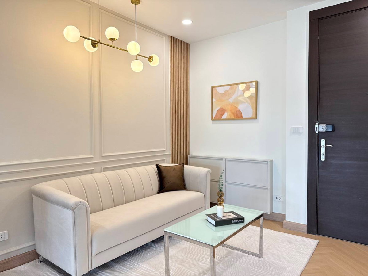 picture For Rent❗️"𝐑𝐇𝐘𝐓𝐇𝐌 𝐑𝐚𝐭𝐜𝐡𝐚𝐝𝐚"  1 Bed 1 Bath Size 46 Sq.m. Near MRT-Ratchadapisek  - 3/23