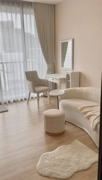รูป : ปล่อยเช่า คอนโด XT Phayathai 1BR 42 ตร.ม. ห้องมุม ชั้น 15 แต่งหรูด้วยเฟอร์นิเจอร์แบรนด์เนม พร้อมอยู่** - รูปที่ 6/7