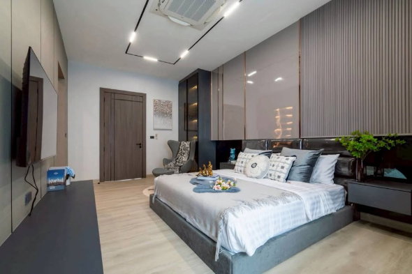 รูป 🔥ขายบ้านเดี่ยวหรู ดีไซน์โมเดิร์น✅ เรสต้า วิลล่า มาบประชัน RESTA VILLA MABPRACHAN ใกล้อ่างเก็บน้ำมาบประชัน - รูปที่ 6/18