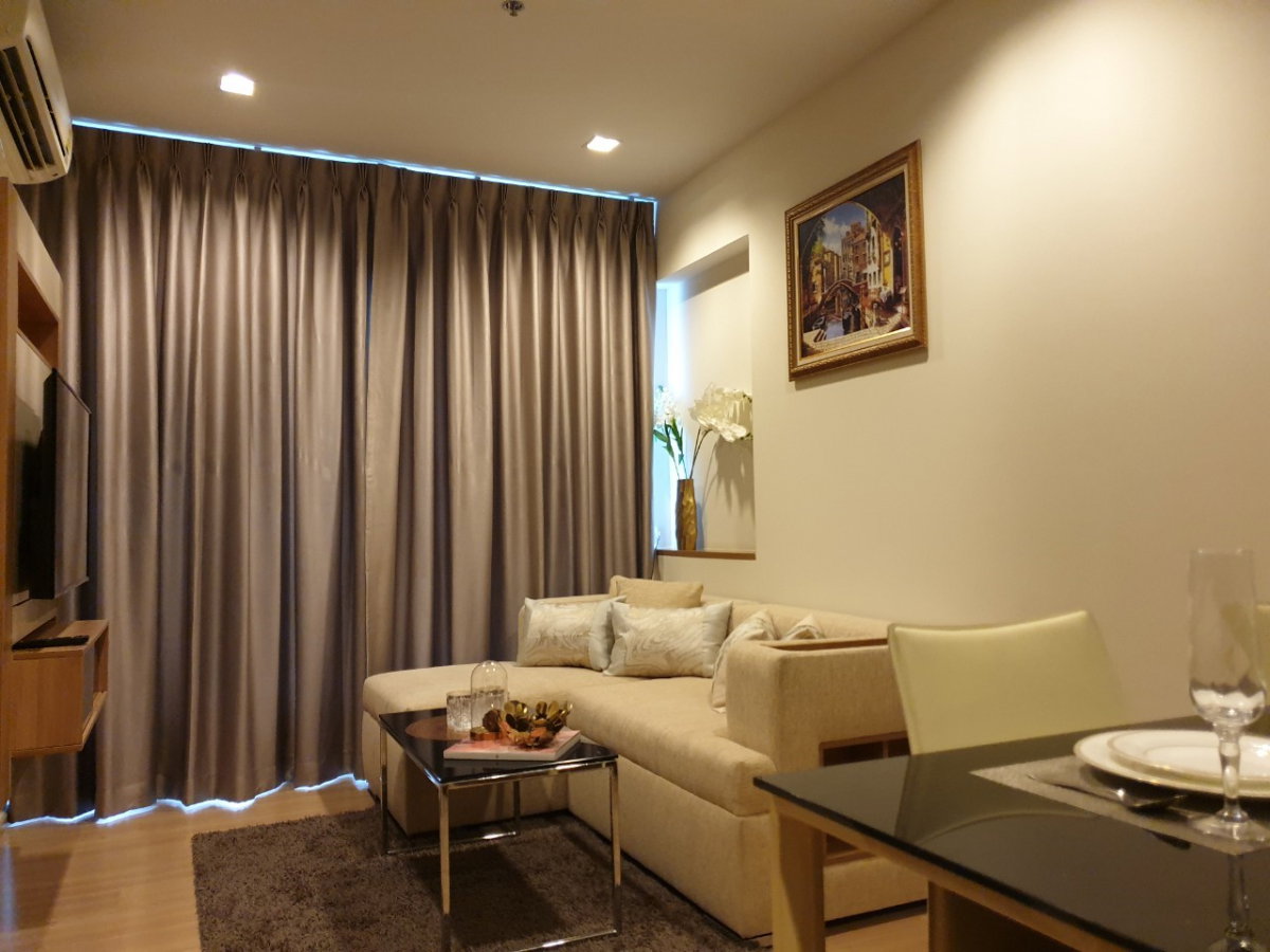 รูป ให้เช่า ริทึ่ม สาธร ใกล้ BTS สะพานตากสิน 1 ห้องนอน 45 ตรม 1 ห้องนอน 2 ห้องน้ำ มีอ่างอาบน้ำ - รูปที่ 12/12