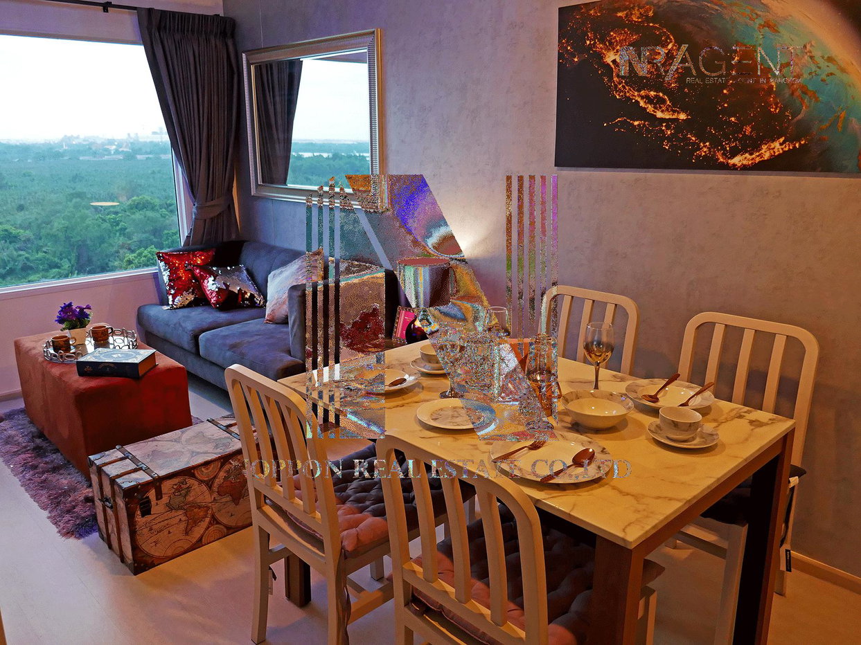 รูป 🎉Special room!🎉 ให้เช่าคอนโด แอสปาย เอราวัณ อาคาร 1 ชั้น 10 2 ห้องนอน ขนาด 48.00 ตรม ใกล้ Big C Jumbo สำโรง - รูปที่ 6/8