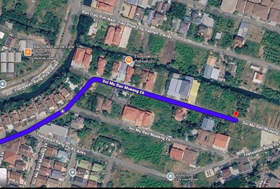 รูป ที่ดินในเมืองเอก บางปู สมุทรปราการ - รูปที่ 1/4