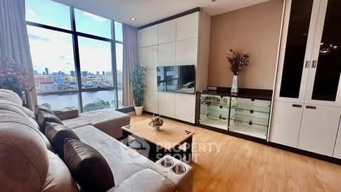 2-BR Condo at Baan Sathorn Chaopraya near BTS Krung Thon Buri (ID 2892841)