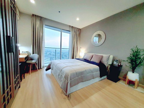 ให้เช่าคอนโด Sky Walk คอนโดใกล้ BTS พระโขนง 37ตรม. เฟอร์ครบ วิวโล่ง 