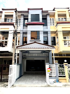 เช่าทาวน์โฮม แจส กรีน วิลเลจ คู้บอน : 🏡✨ FOR RENT | ทาวน์โฮม 3 ชั้น รามอินทรา 34 แยก 10 4 ห้องนอน 3 ห้องน้ำ ทำเลเลียบด่วนรามอินทรา ทำเลดี เข้า-ออกสะดวก