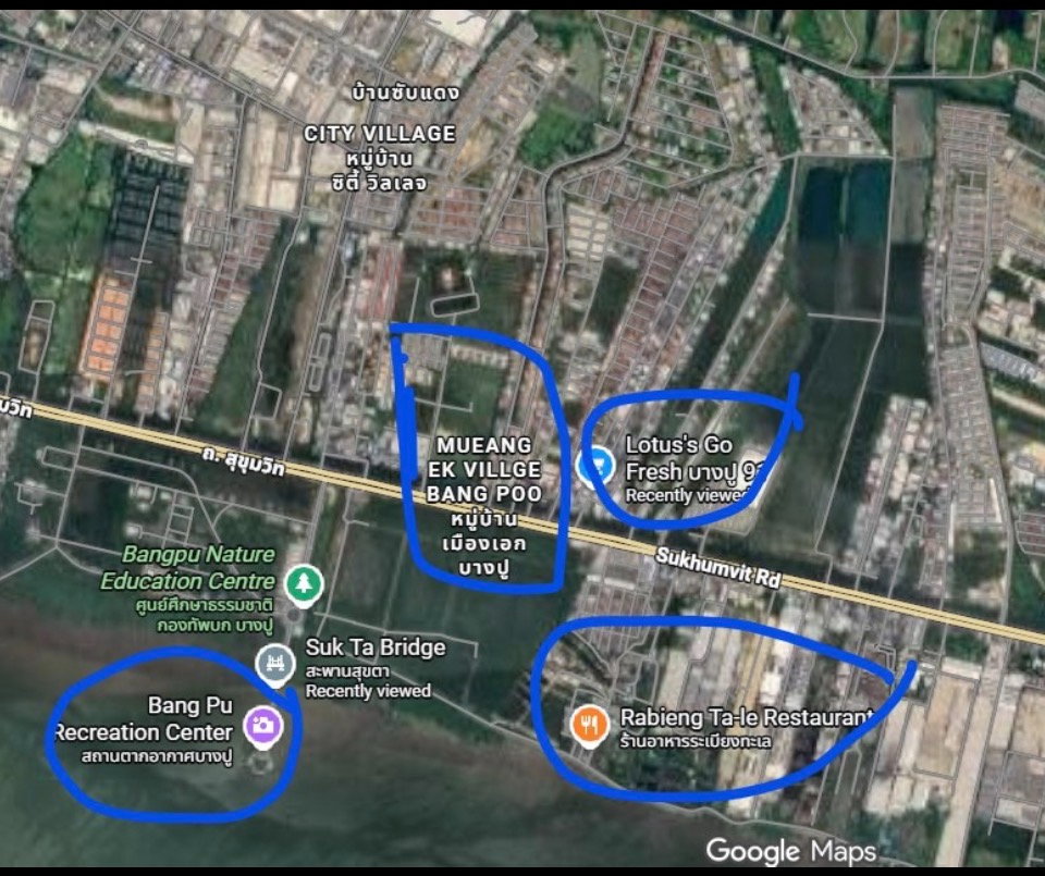 รูป ที่ดินในเมืองเอก บางปู สมุทรปราการ - รูปที่ 3/4