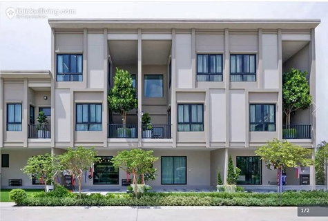 รูปภาพ HR3467ให้เช่าทาวน์โฮม 3 ชั้น Eston Ladkrabang (เอสตัน ลาดกระบัง) ติดถนนใหญ่ ใกล้สุวรรณภูมิ และ Airport Link