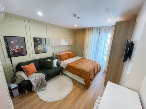 For Rent Condo IDEO MOBI CHARAN - INTERCHANGE Building A, Floor 12,Studio, Room size 22.00 sqm