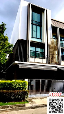 Townhouses for sale การไฟฟ้าฝ่ายผลิตแห่งประเทศไทย : 3-story townhome for sale in Flora Wongsawang Village, Soi 11, near MRT Tiwanon Intersection Station.