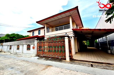 บ้านเดี่ยว วิทยาลัยรัชต์ภาคย์เทคโนโลยีและการจัดการ : ขายบ้านเดี่ยว 2 ชั้น 98 ตร.ว. ลาดพร้าว 64 - รัชดาภิเษก -  สุทธิสาร ใกล้รถไฟฟ้าสายสีเหลือง
