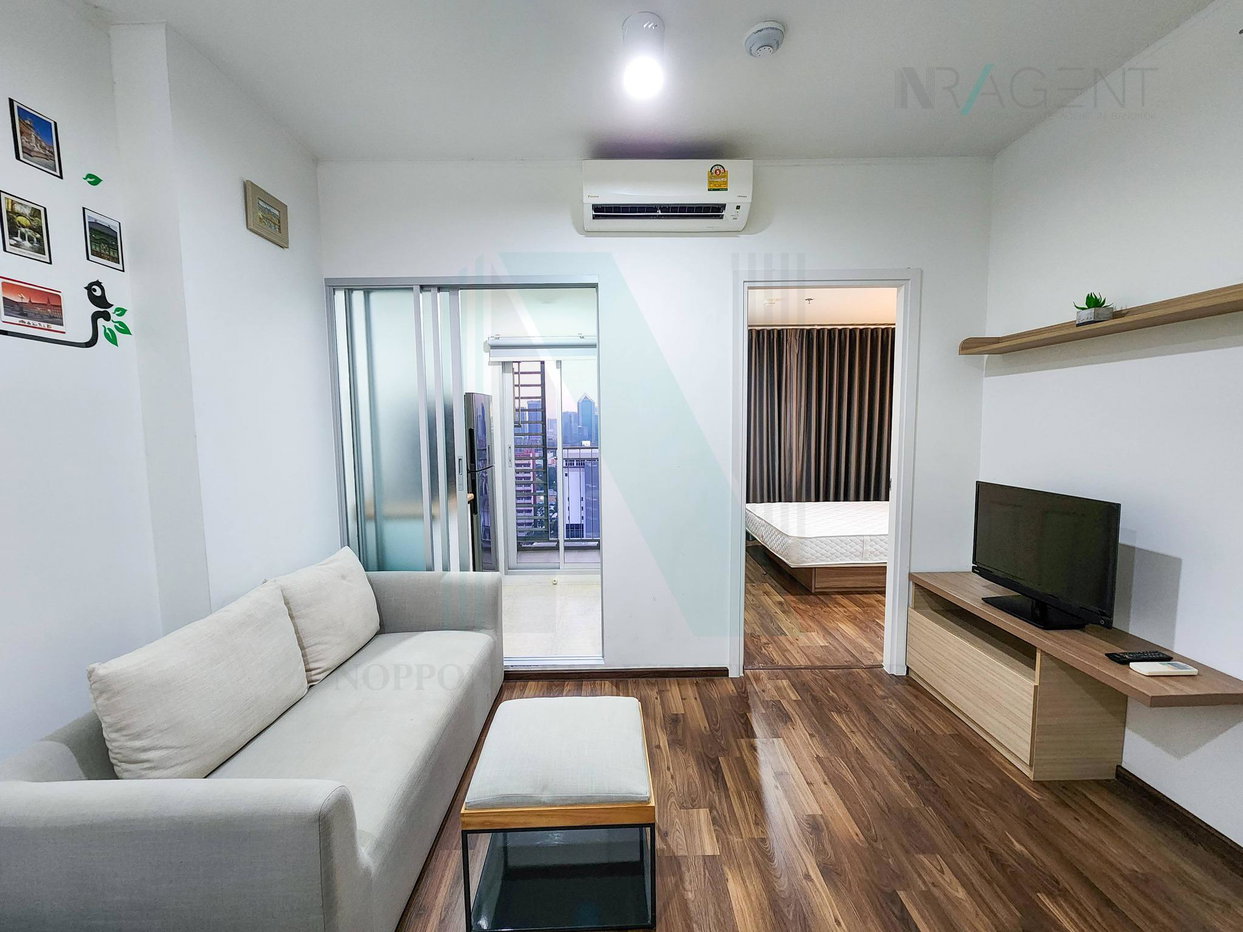รูป 🚩 ให้เช่าคอนโด ยู ดีไลท์ รัชวิภา อาคาร 1 ชั้น 22 1 ห้องนอน ขนาด 30.00 ตรม ใกล้ วัดเสมียนนารี - รูปที่ 2/8