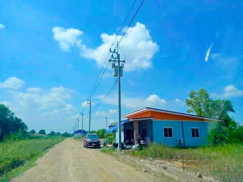 รูป รร.สุเหร่าคลองเก้า 200 ม. ถ.คลองเก้า 80ม. ที่ดินถมแล้วให้เช่า ขนาด 49 ตร.ว. 196 ตร.ม. หนองจอก วัดพระยาเสนานนท์ 900 ม. - รูปที่ 8/8