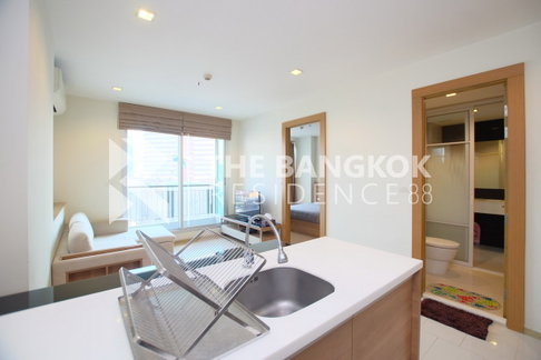 Ready-to-move-in Condo, Great Value RHYTHM Ratchada-Huaikhwang near MRT Huai Khwang Station
